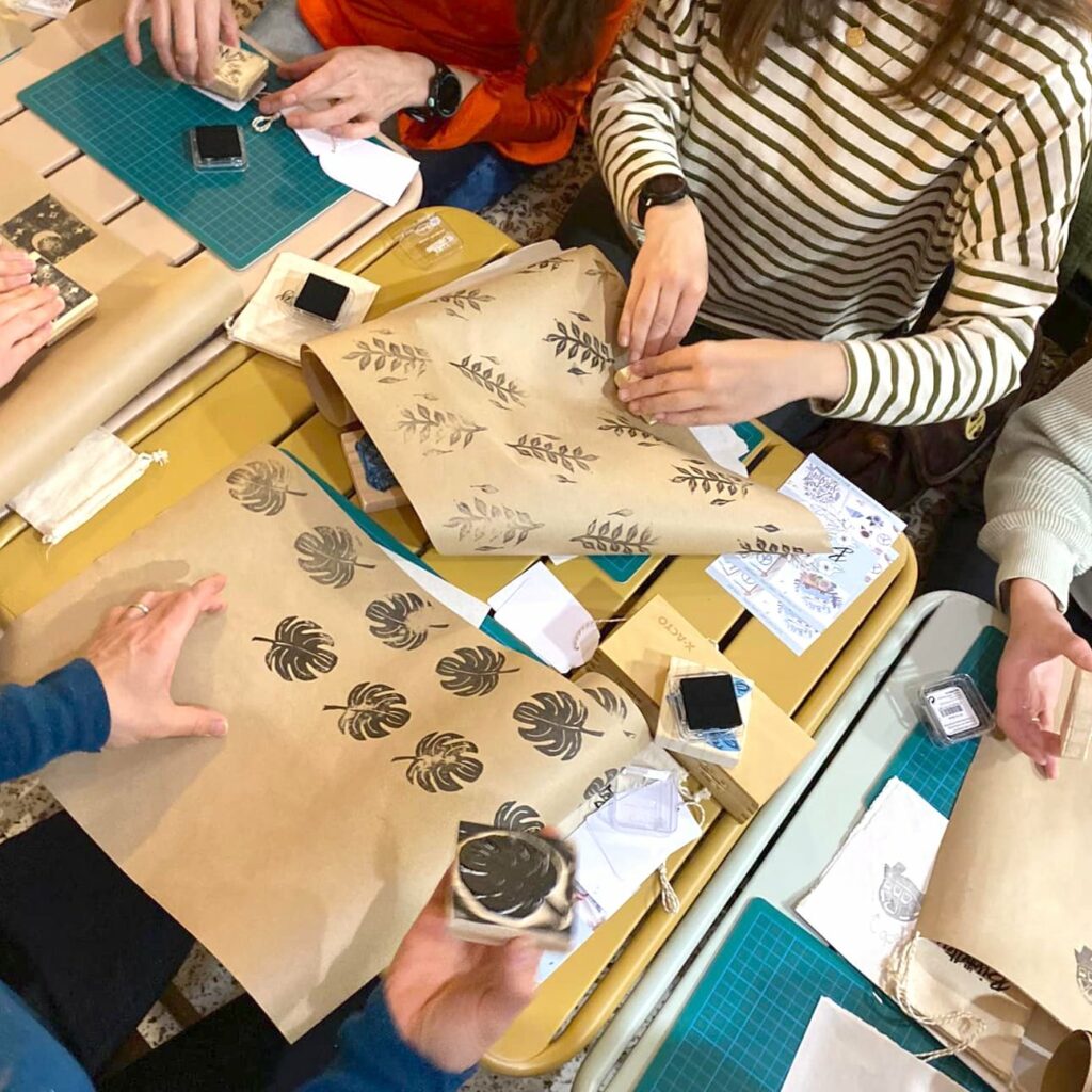 Stamp Making Atelier Photo